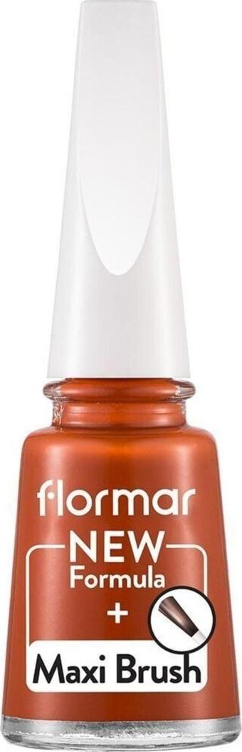 Flormar Maxi Brush 489 Turuncu Parlak Oje