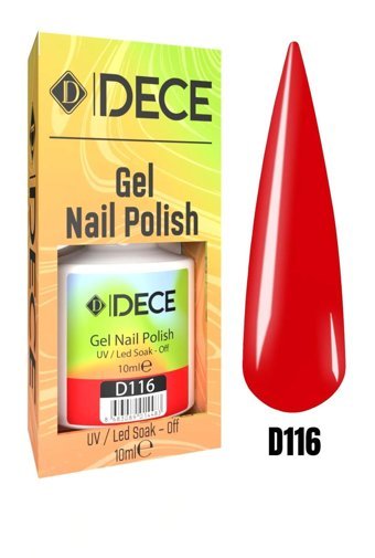 Dece D116 Kırmızı Parlak Kalıcı Oje