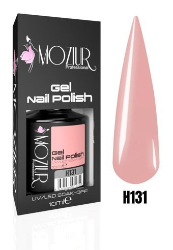 Moziur H131 Pembe Parlak Kalıcı Oje