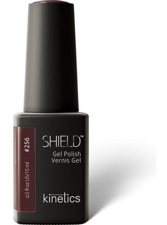 Kinetics Shield Gangsterina 256 Bordo Parlak Kalıcı Jel Oje