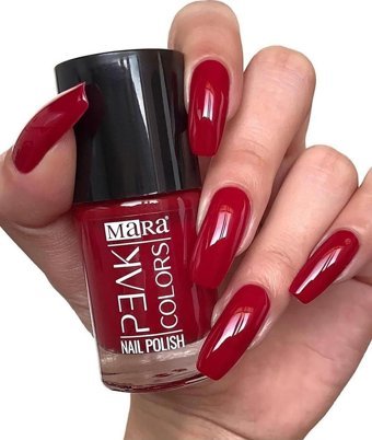 Mara Peak Colors 009 Bordo Parlak Kalıcı Oje