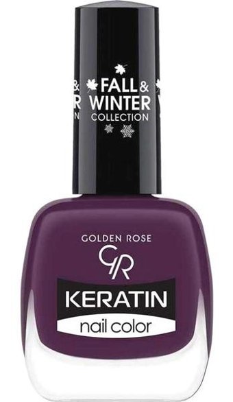Golden Rose Keratin Nail Color 215 Mor Parlak Oje