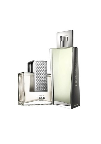 Avon Attraction İkili Erkek Parfüm Seti EDT Luck Erkek Parfüm