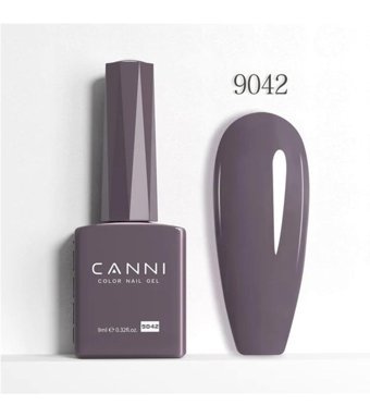 Canni Hema Free 9042 Gri Parlak Kalıcı Oje