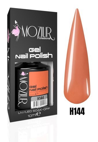 Moziur H144 Turuncu Parlak Kalıcı Oje