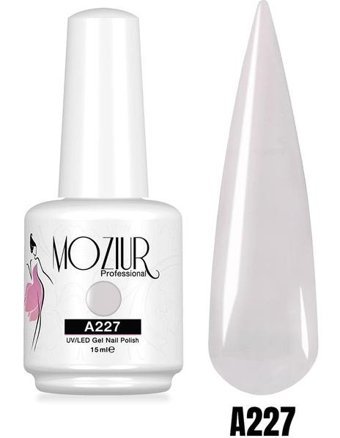 Moziur A227 Nude Parlak Kalıcı Oje