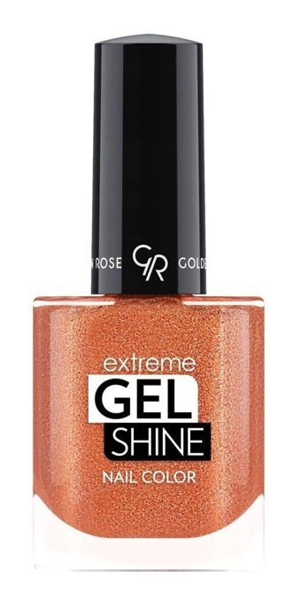 Golden Rose Extreme Gel Shine 41 Turuncu Işıltılı Simli Jel Oje