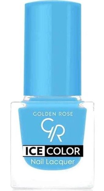 Golden Rose Ice Color Nail Lacquer 151 Mavi Parlak Oje