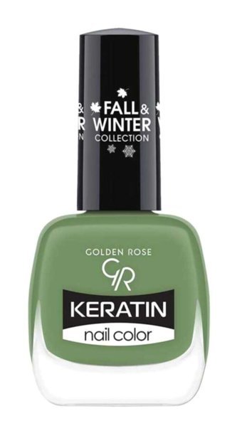 Golden Rose Keratin Nail Color 205 Yeşil Parlak Oje
