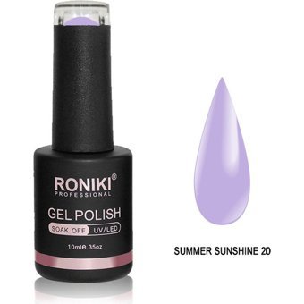 Roniki Summer Sunshine 20 Mor Parlak Kalıcı Oje