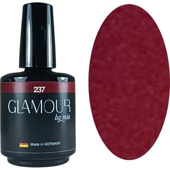 Glamour By Mia 237 Bordo Işıltılı Kalıcı Oje
