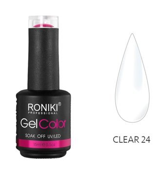 Roniki Clear 24 Şeffaf Parlak Kalıcı Oje