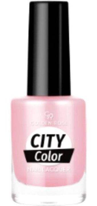 Golden Rose City Color Nail Lacquer 8 Pembe Parlak Simli Oje