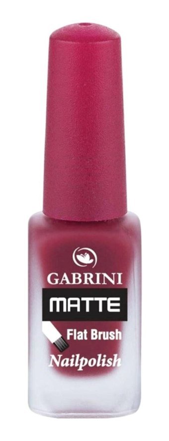 Gabrini Flat Brush 20 Bordo Mat Oje