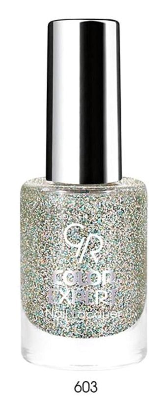 Golden Rose Color Expert 603 Gümüş Işıltılı Simli Oje