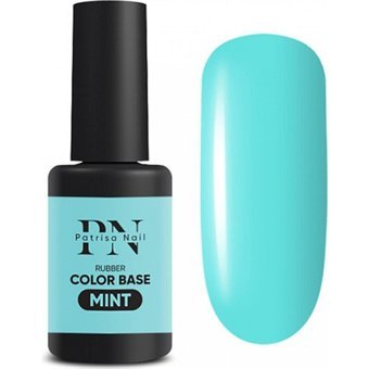Patrisa Nail Rubber Base Mint Mavi Parlak Kalıcı Oje