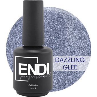Endi Professional Glow Serisi Dazzling Glee Gümüş Işıltılı Kalıcı Simli Oje