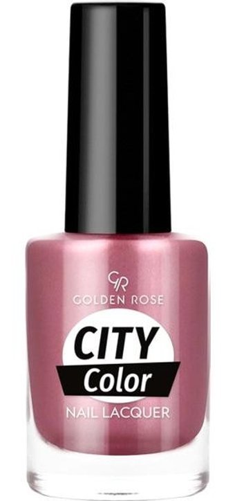 Golden Rose City Color Nail Lacquer 35 Mor Parlak Oje