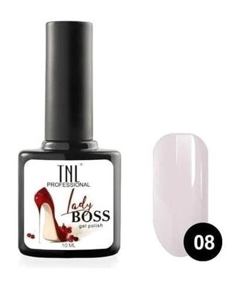 Tnl Lady Boss 08 Beyaz Parlak Kalıcı Oje