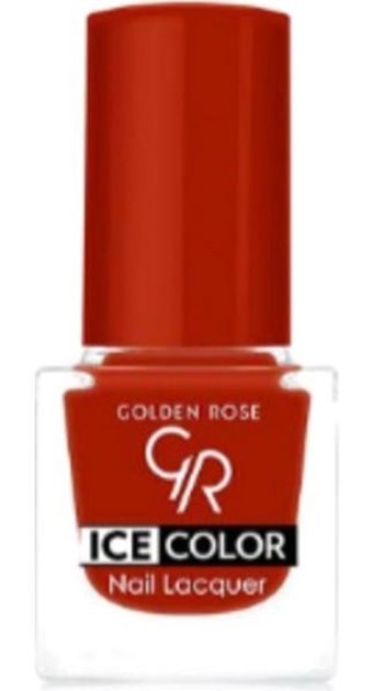 Golden Rose Ice Color Nail Lacquer 187 Kırmızı Parlak Oje