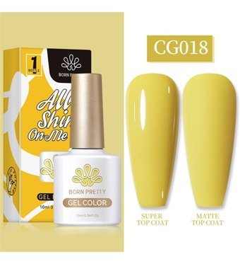 Born Pretty Silky White Serisi CG018 Yeşil Mat Kalıcı Oje