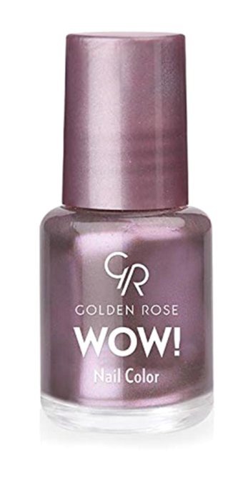 Golden Rose Wow! 44 Lila Sedefli Simli Oje