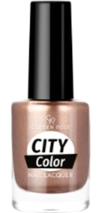 Golden Rose City Color Nail Lacquer 39 Kahverengi Işıltılı Simli Oje