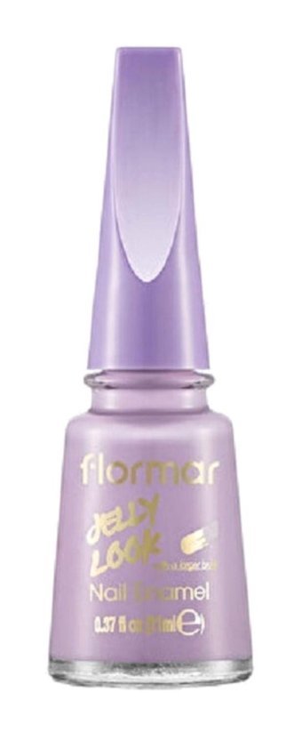 Flormar Jelly Look Jl19 Lila Parlak Jel Oje
