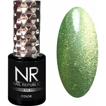 Nail Republic Kedi Gözü 60 Yeşil Hologram Kalıcı Simli Oje