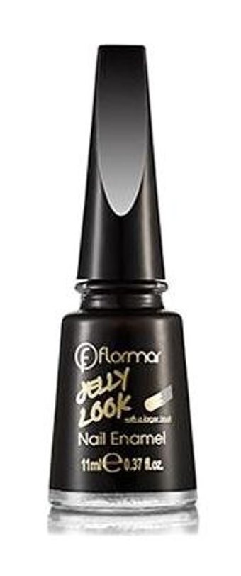 Flormar Jelly Look 15 Siyah Parlak Oje
