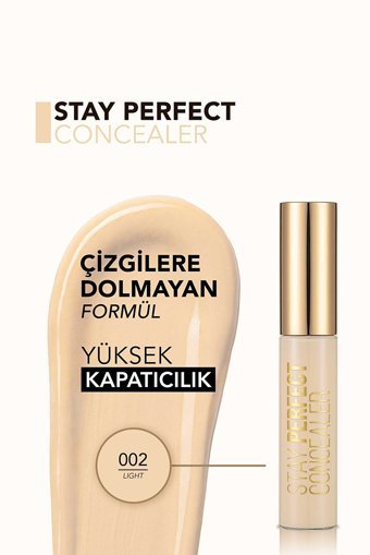 Flormar 002 Light Göz Altı ve Yüz Likit Fırça Kapatıcı