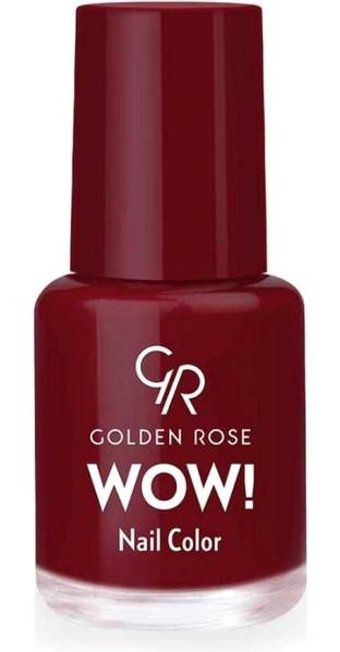 Golden Rose Wow! 52 Bordo Parlak Oje