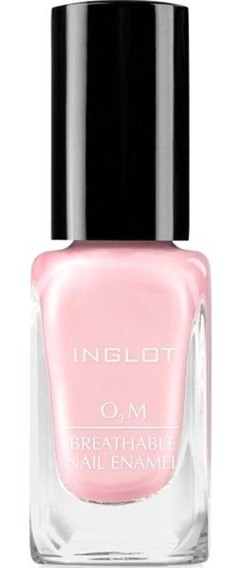 Inglot O2M Breathable Nail Enamel 603 Pembe Sedefli Simli Oje