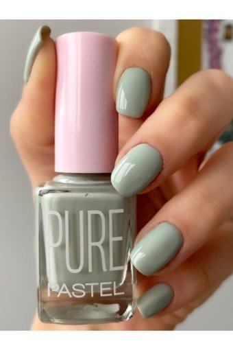 Pastel Pure 618 Gri Parlak Oje