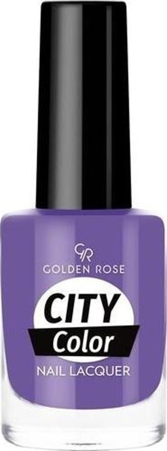 Golden Rose City Color Nail Lacquer 61 Mor Parlak Oje