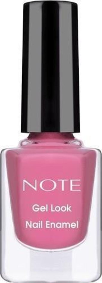 Note Gel Look 07 Pembe Parlak Jel Oje