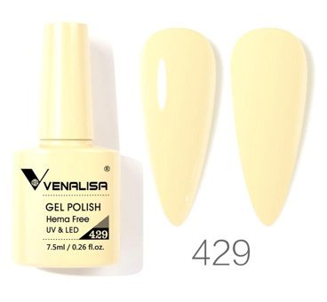 Venalisa Uv Led Hema Free 429 Krem Parlak Kalıcı Oje