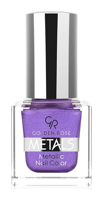 Golden Rose Metallic Nail 113 Mor Metalik Simli Oje