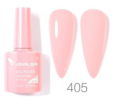Venalisa Uv Led Hema Free 405 Pembe Parlak Kalıcı Oje
