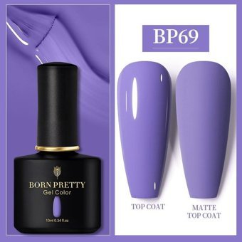 Born Pretty Pro BP69 Lila Parlak Kalıcı Oje