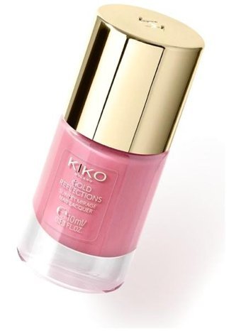 Kiko Milano Gold Reflections Timeless Mauve 02 Pembe Parlak Simli Oje