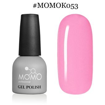 Momo K053 Pembe Parlak Kalıcı Oje