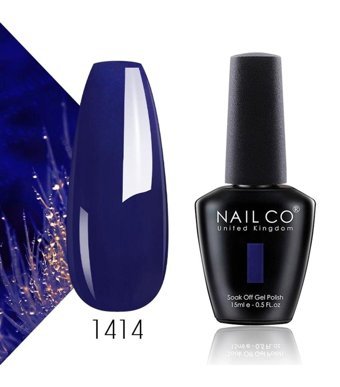 NailCo United Kingdom 1414 Lacivert Parlak Kalıcı Oje