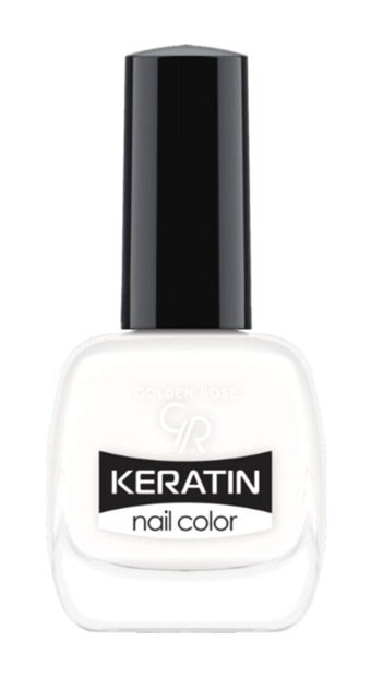 Golden Rose Keratin Nail Color 2 Beyaz Parlak Oje