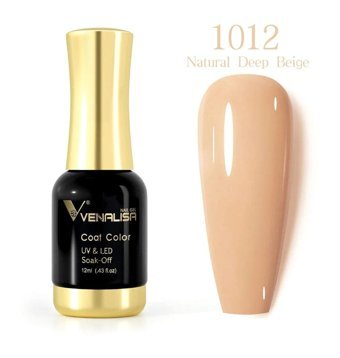 Venalisa Uv Led Natural Deep Beige 1012 Bej Parlak Kalıcı Oje