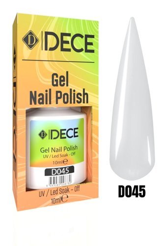 Dece D045 Beyaz Parlak Kalıcı Oje