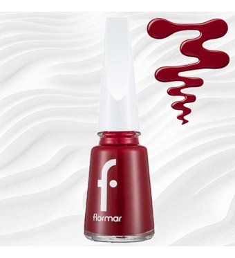 Flormar 406 Kırmızı Parlak Oje