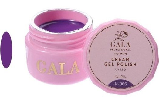 Gala Smart Professional Cream 66 Mor Parlak Kalıcı Jel Oje