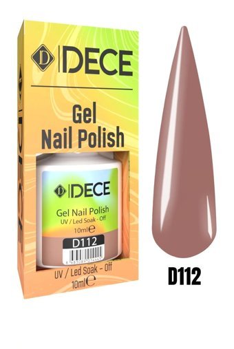 Dece D112 Kahverengi Parlak Kalıcı Oje