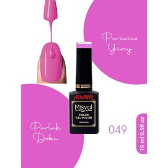 Adanil Misyul Profesyonel 049 Pembe Parlak Kalıcı Oje